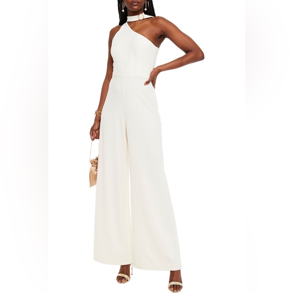 Zimmermann Cream Sleeveless Jumpsuit
